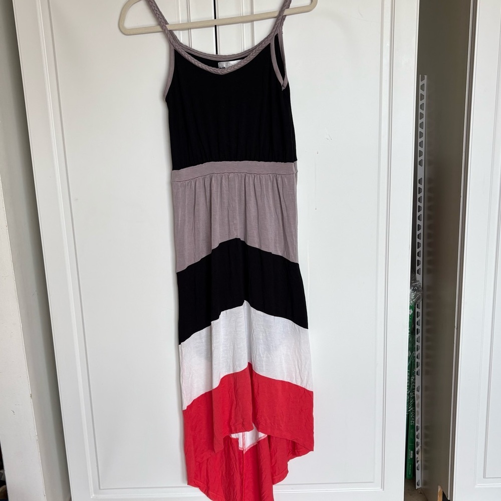 Colorblock Maxi Dress - Picture 2 of 6
